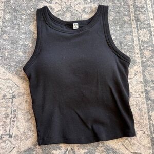 Uniqlo Bratop XS Black NWOT